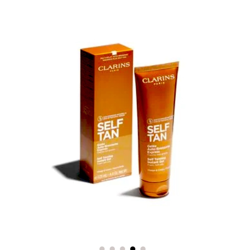 NIB Clarins express self tanning gel